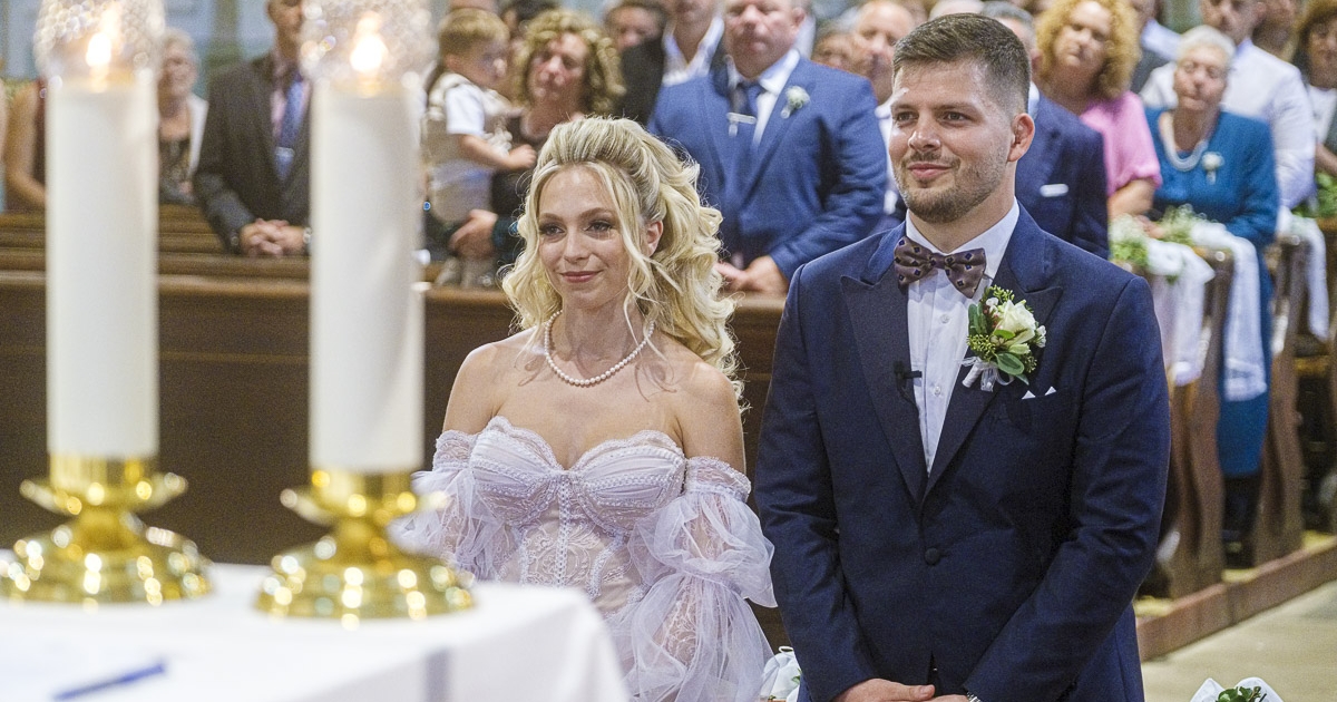 A csíksomlyói kegytemplomban mondta ki a boldogító igent